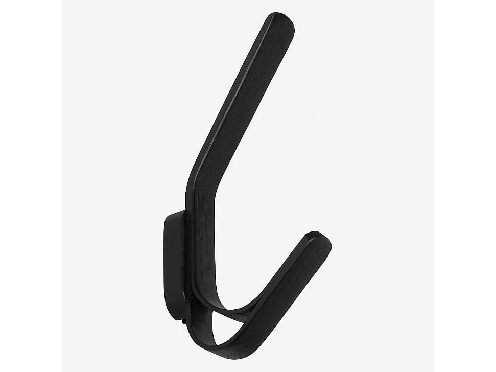 Habitat - Crochet en bambou - Noir (Lot de 2) - Barnabe