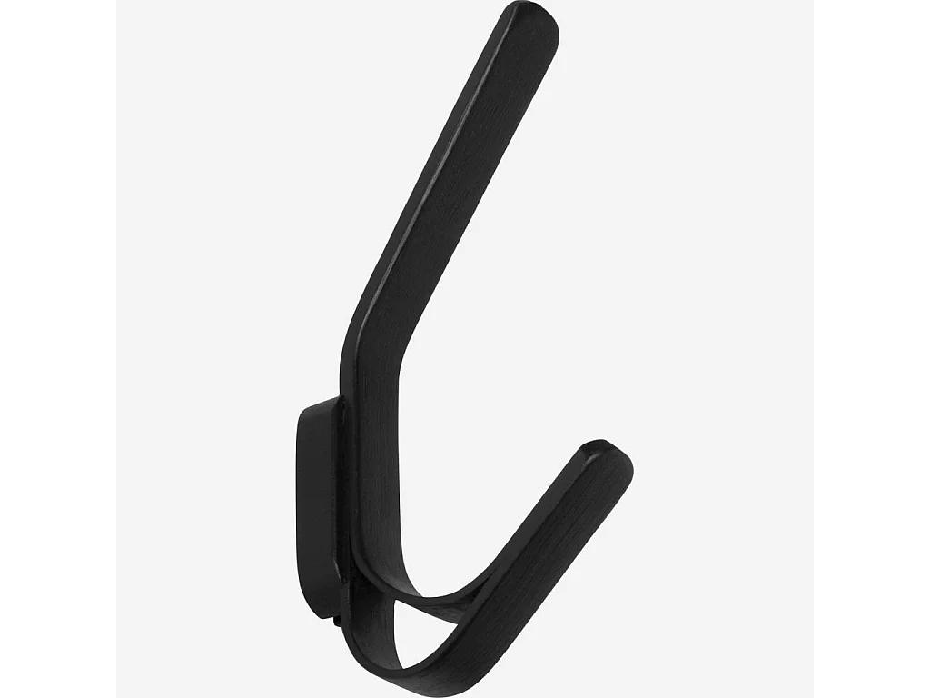 Habitat - Crochet en bambou - Noir (Lot de 2) - Barnabe
