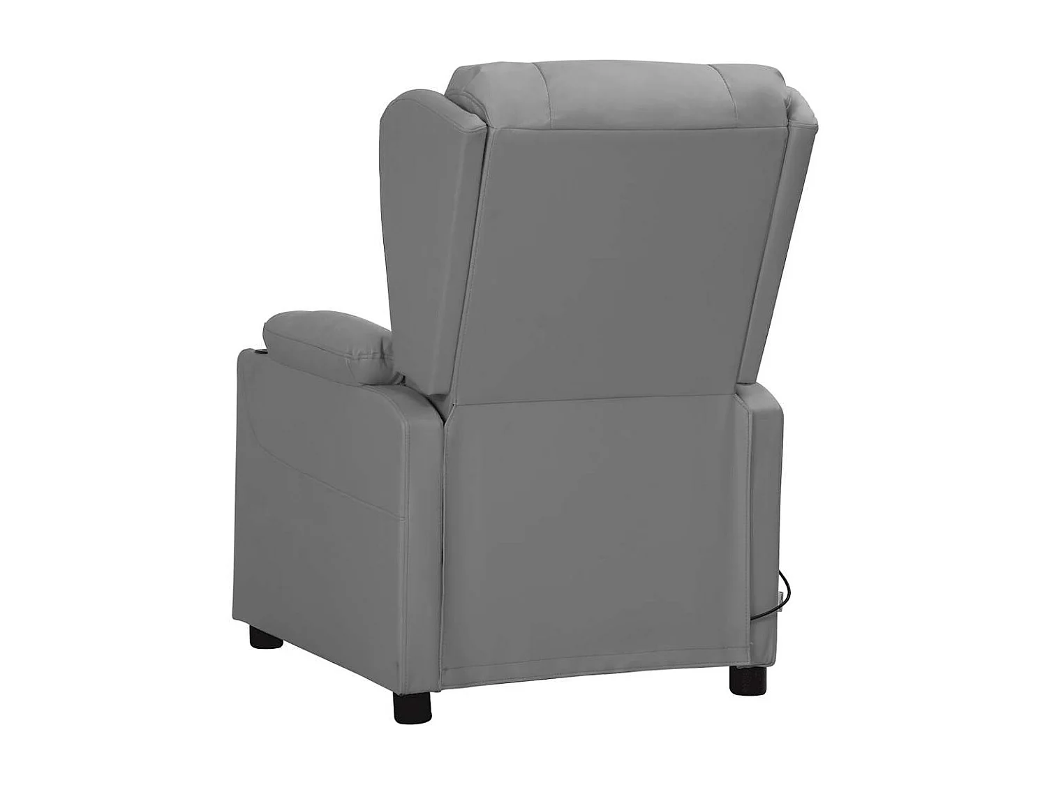 Fauteuil de massage Gris Similicuir