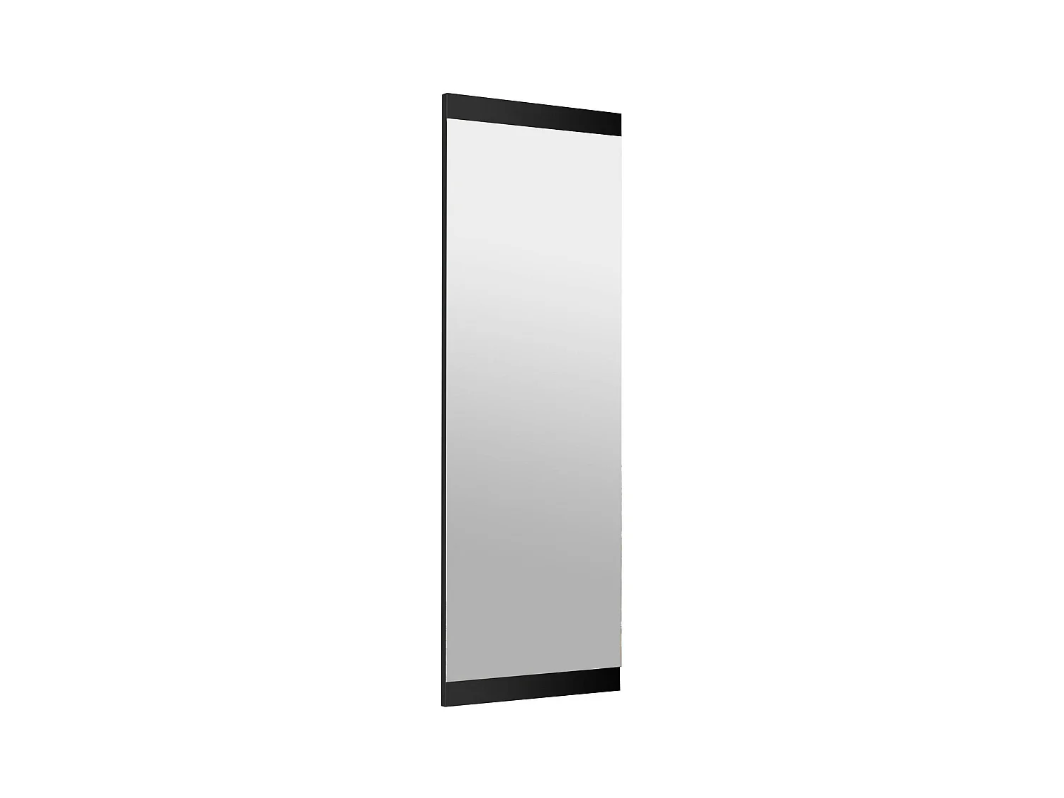 Miroir rectangulaire noir à suspendre ou poser 120 cm CODY