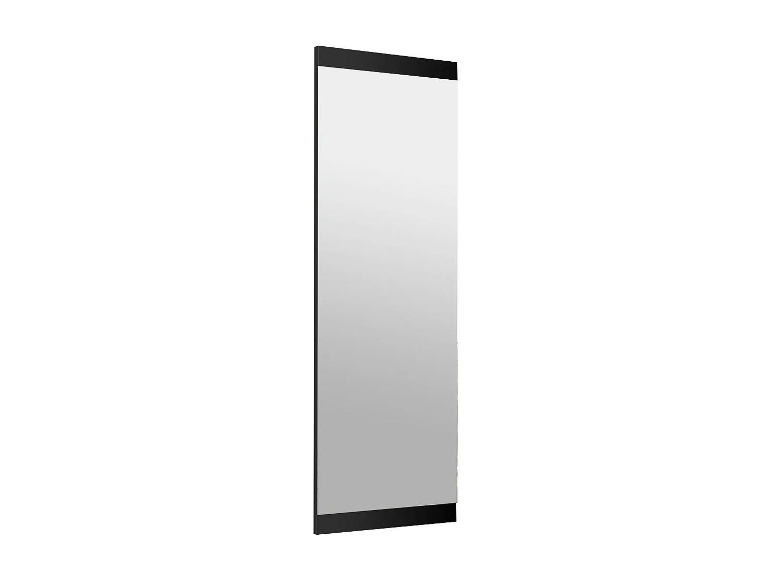 Miroir rectangulaire noir à suspendre ou poser 120 cm CODY