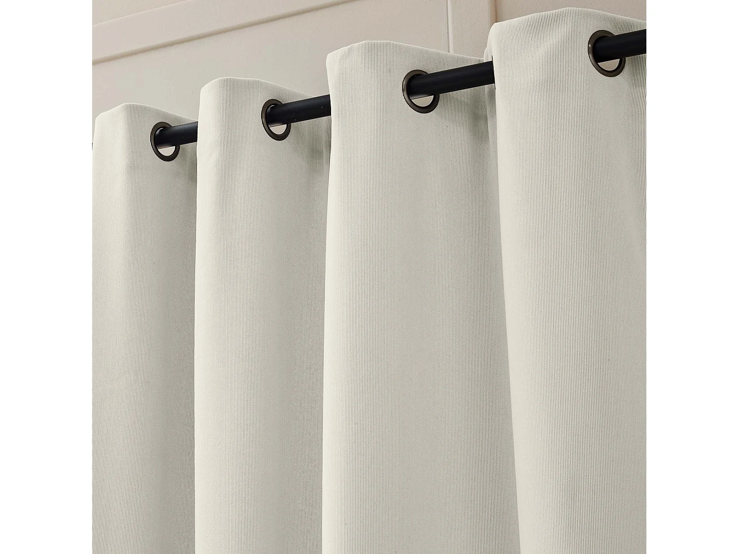 Rideau thermique velours 140x260 naturel Madison