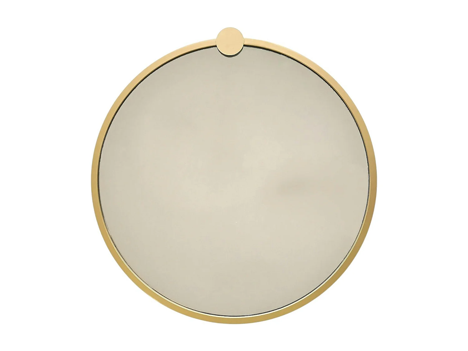 Miroir de salle de bains doré Ø60 cm - style moderne CODY