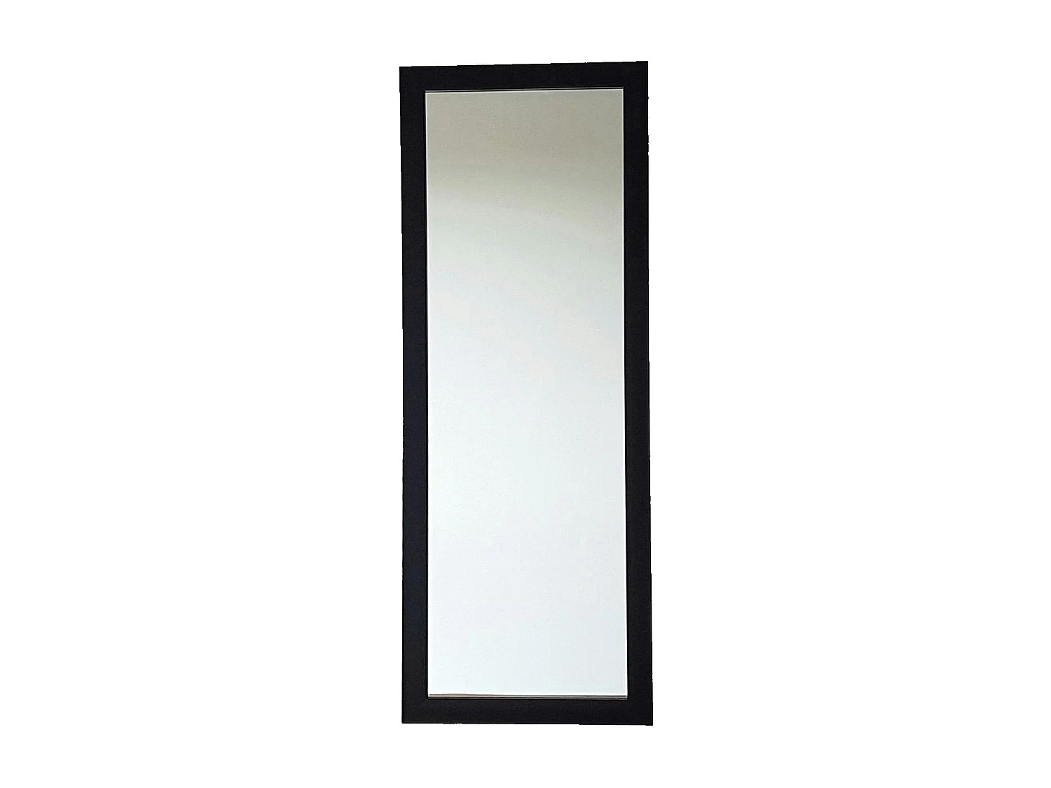 Miroir d'entrée vertical noir 105 cm - style moderne CODY