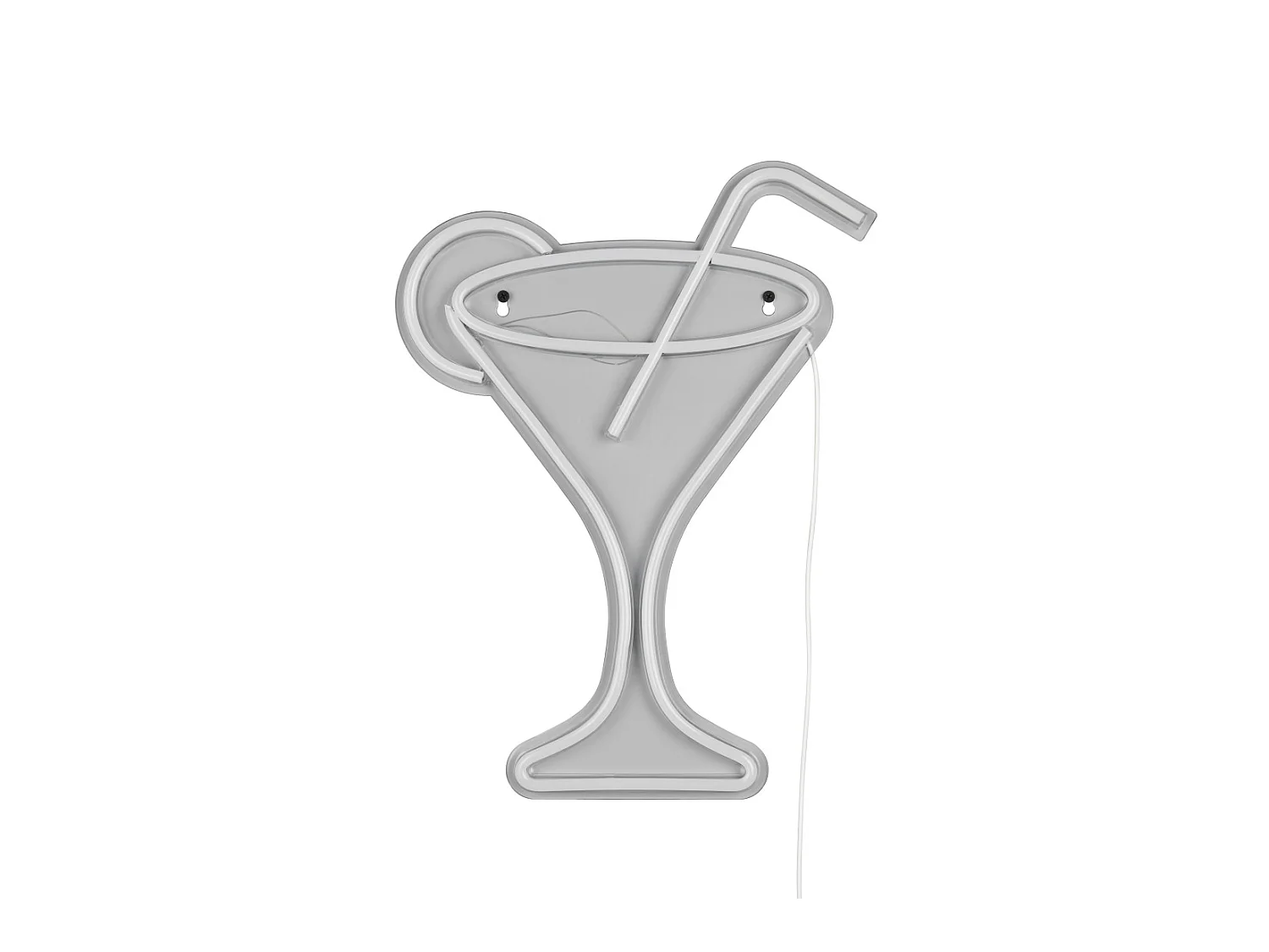 Wandlamp CHEERS - 0x0x43 cm - Transparant