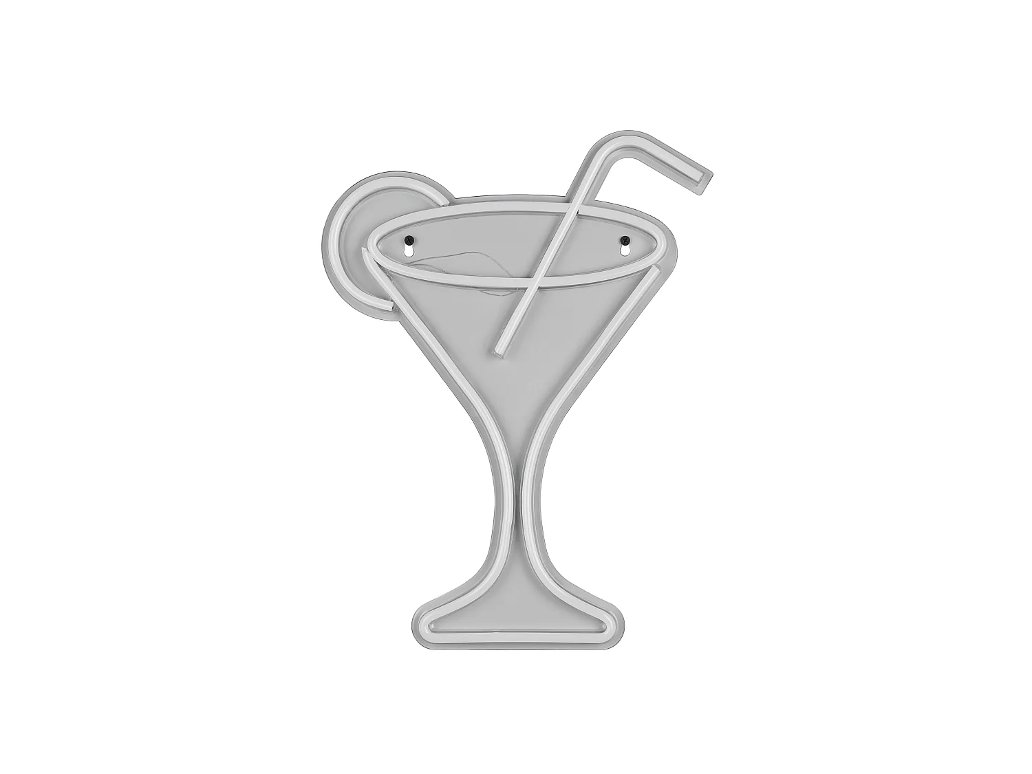 Wandlamp CHEERS - 0x0x43 cm - Transparant