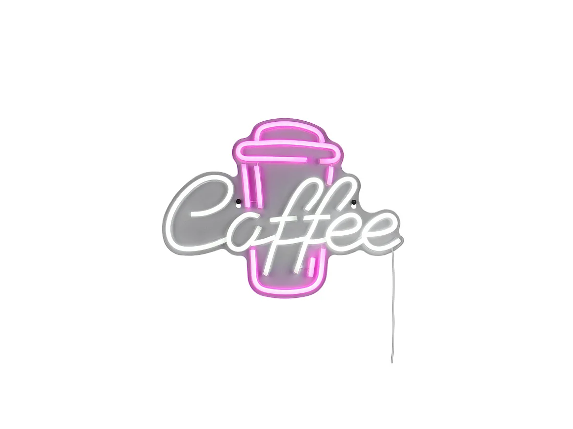 Wandlamp COFFEE - 0x0x30 cm - Transparant