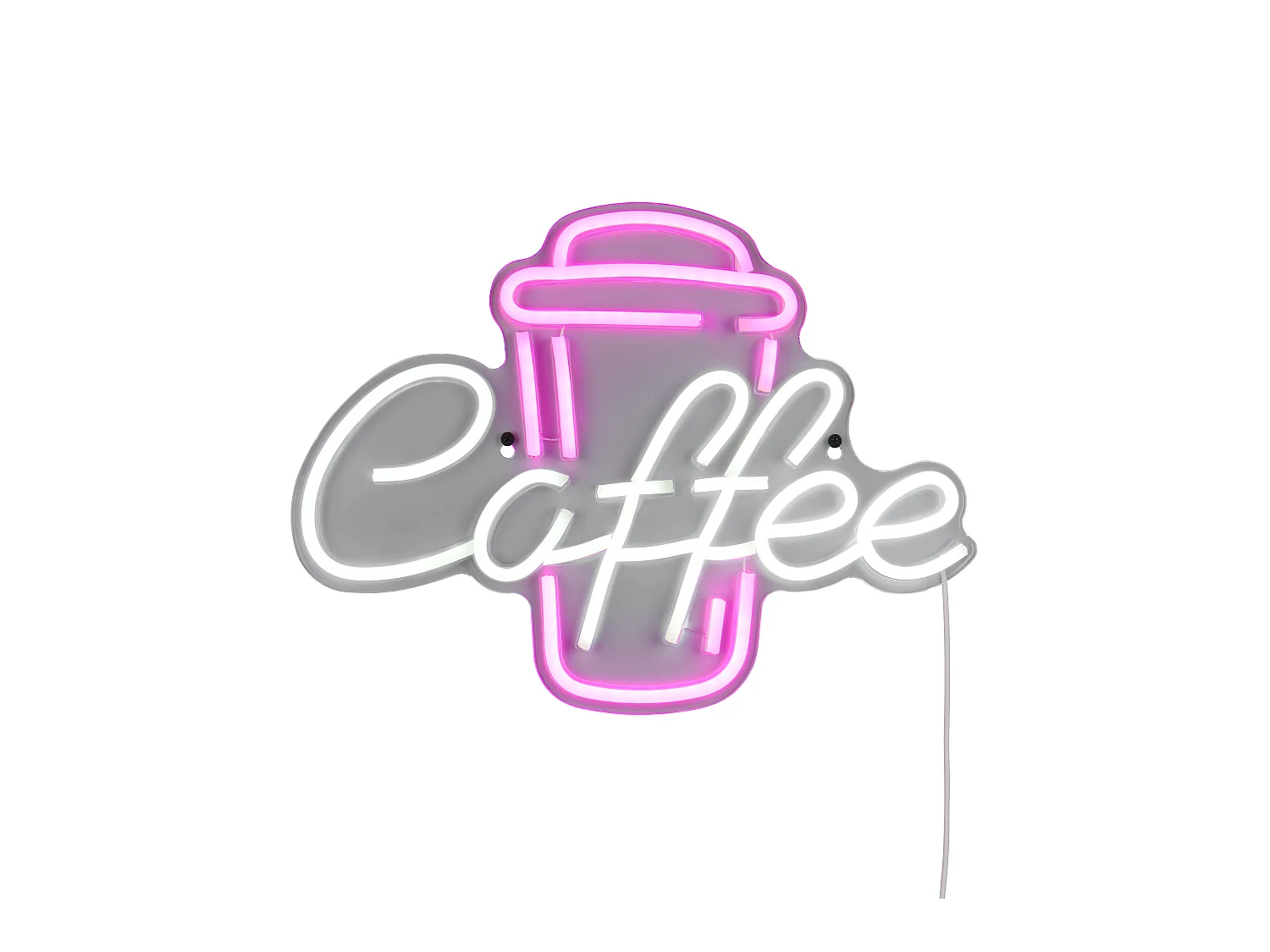Wandlamp COFFEE - 0x0x30 cm - Transparant