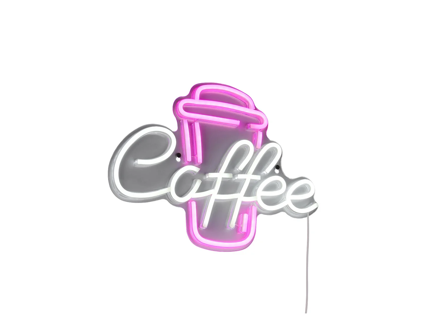 Wandlamp COFFEE - 0x0x30 cm - Transparant