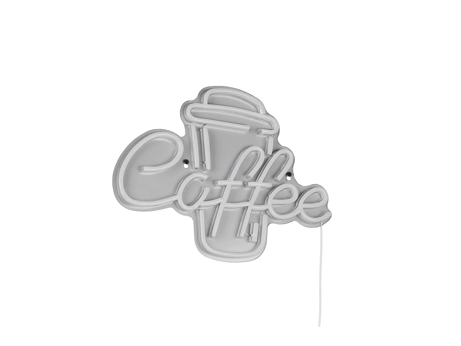 Wandlamp COFFEE - 0x0x30 cm - Transparant