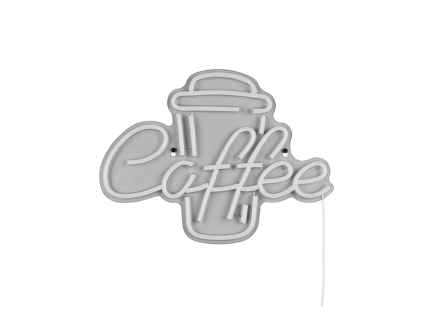 Wandlamp COFFEE - 0x0x30 cm - Transparant