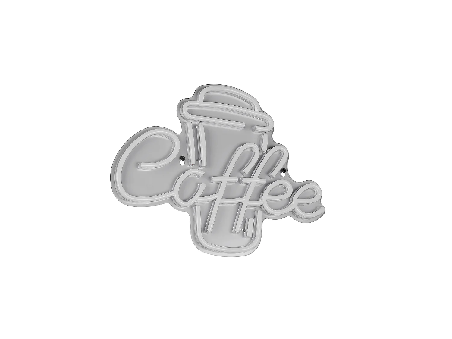 Wandlamp COFFEE - 0x0x30 cm - Transparant