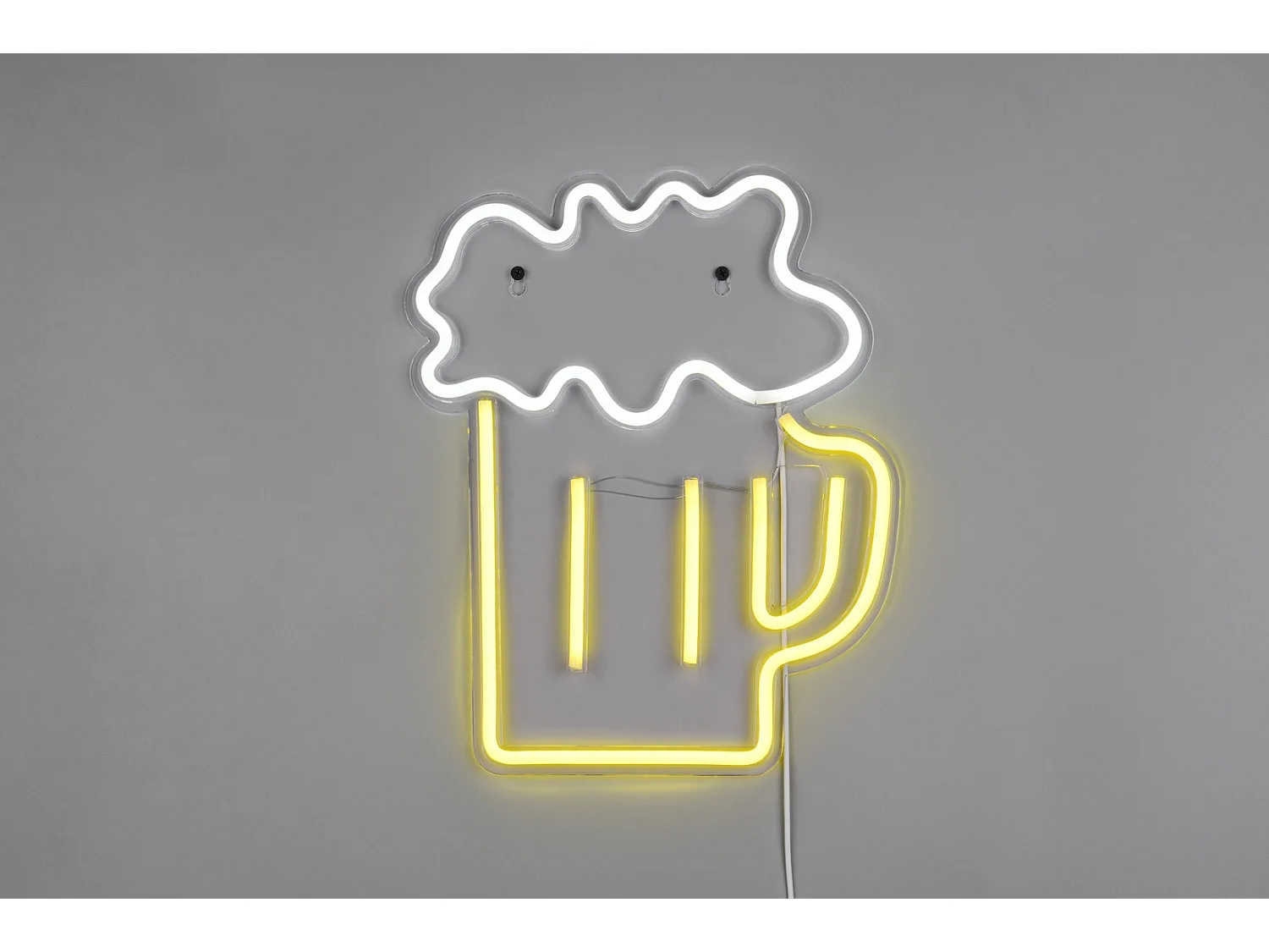 Wandlamp BEER - 0x0x36 cm - Transparant