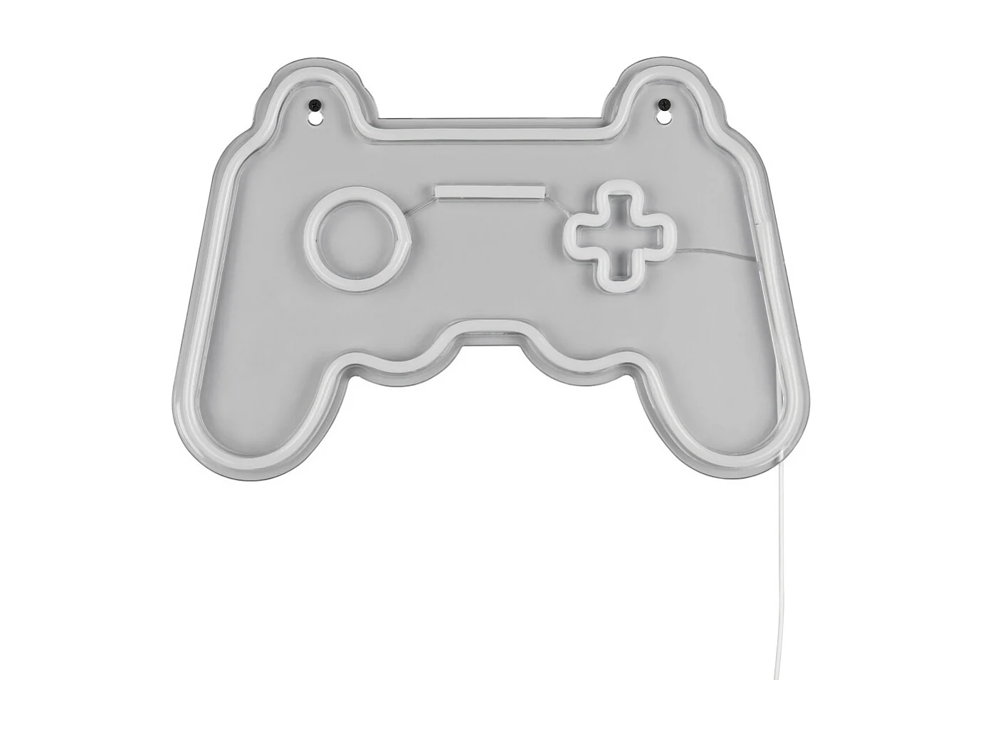 Applique murale néon Gamer, Manette multicolore