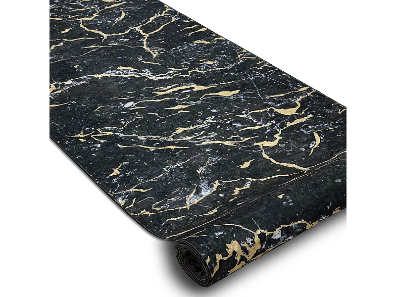 Alfombra de pasillo con refuerzo de goma LOTUS GALACTIC 9523 Mármol n 100x250 cm