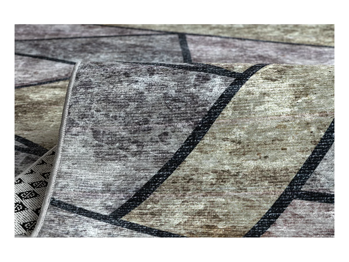 Alcatifa do corredor com reforço de borracha LOTUS MOSAIC 22010 Mosai 120x570 cm