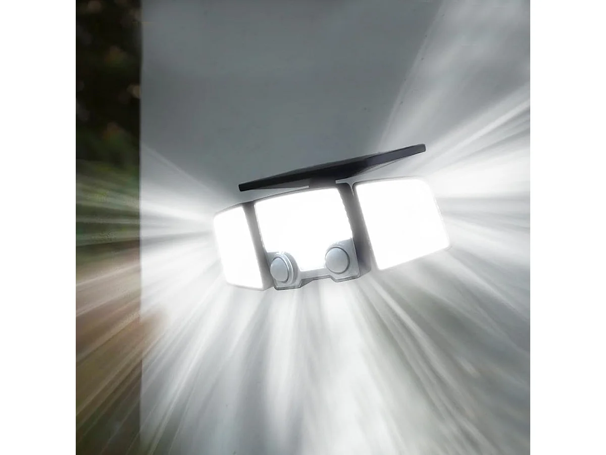 Lot de 2 Spots Solaires RAYLITE Noir ABS H11cm