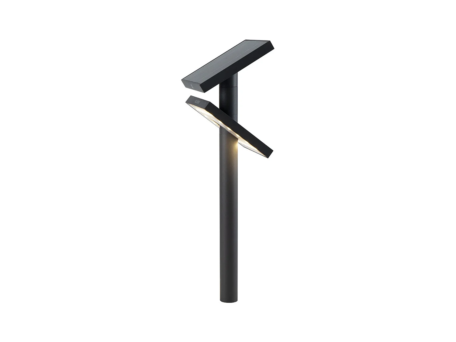 Spot solaire HELIOSTEPPER Noir Aluminium H46,4cm
