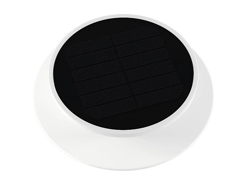 Spot solaire SOLIA SPIKE Blanc Plastique D16cm