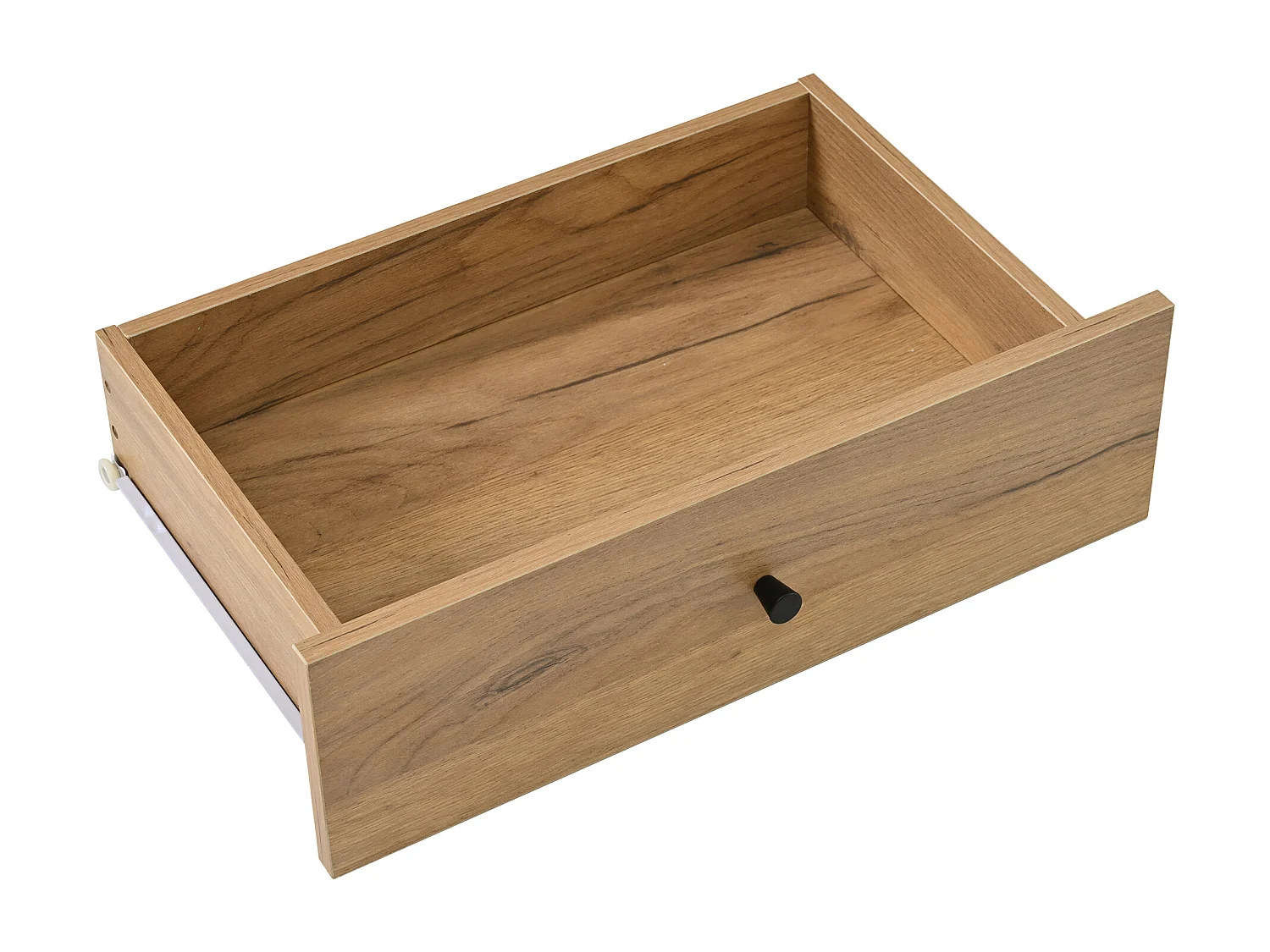 TV-meubel 150x38x44 cm - 2 lades en 1 deur - 2 halfopen vakken - voor 60-inch tv - naturel