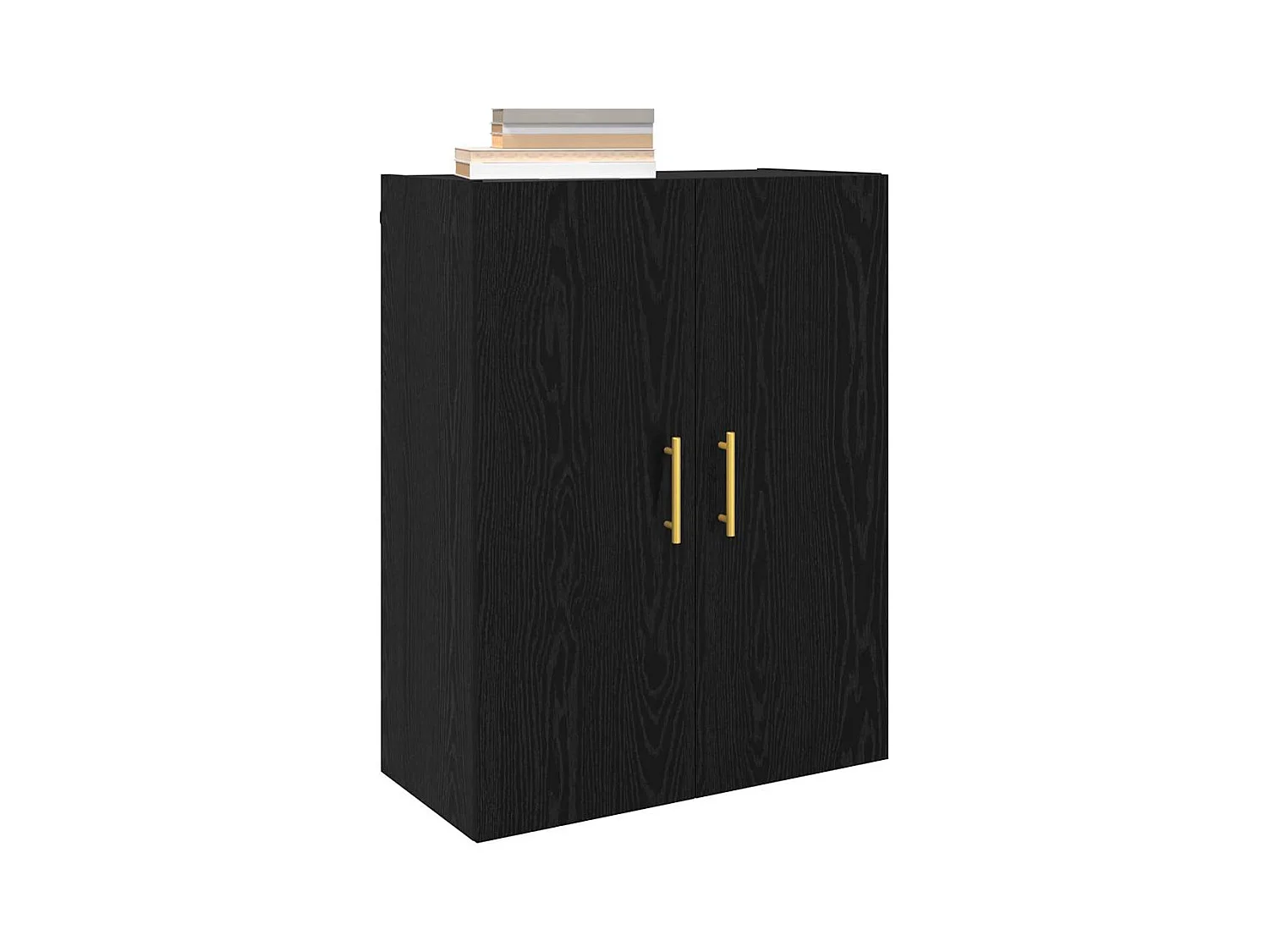 Armoires Murailles 2 pcs Chêne noir 69,5 x 34 x 90 cm