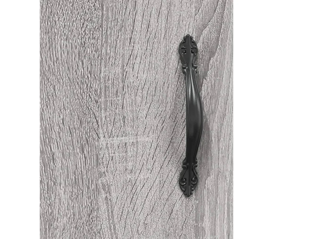 Buffet haut Sonoma gris 69,5x34x180 cm Bois d'ingénierie