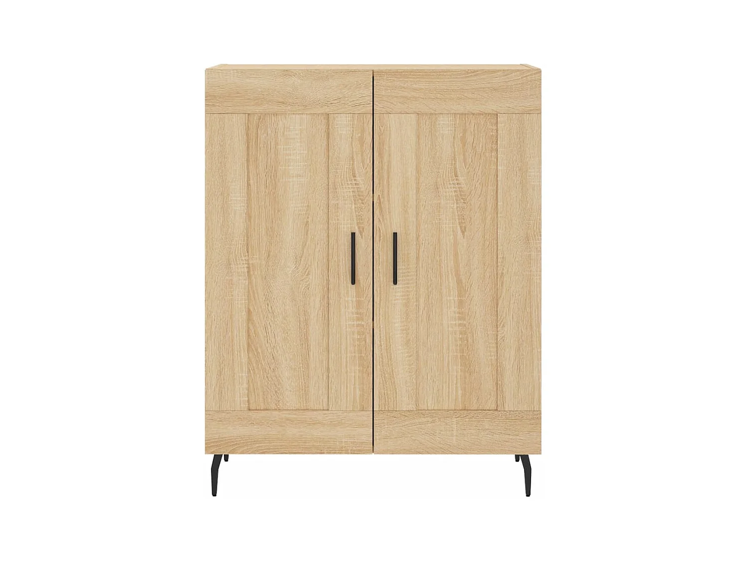 Hoog dressoir Sonoma eiken 69,5x34x180 cm Technisch hout