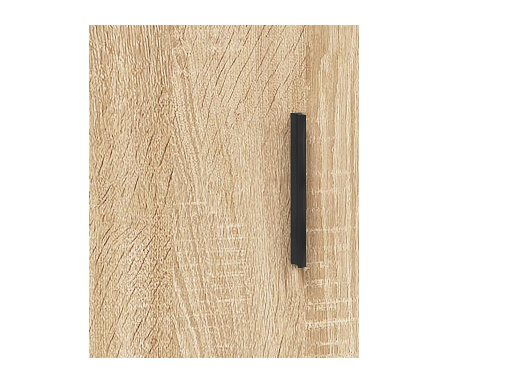 Hoog dressoir Sonoma eiken 69,5x34x180 cm Technisch hout