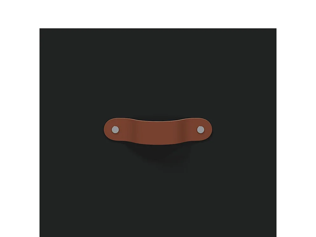 Buffet noir 69,5x34x90 cm bois d'ingénierie