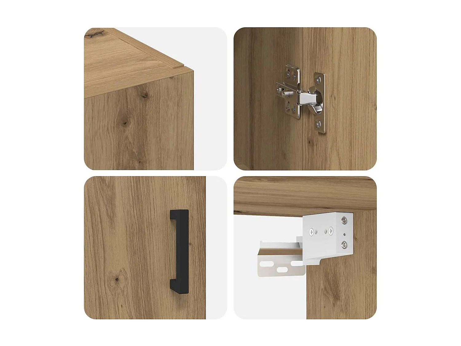 Pensile marrone 69,5 x 34 x 90 cm Legno ingegnerizzato