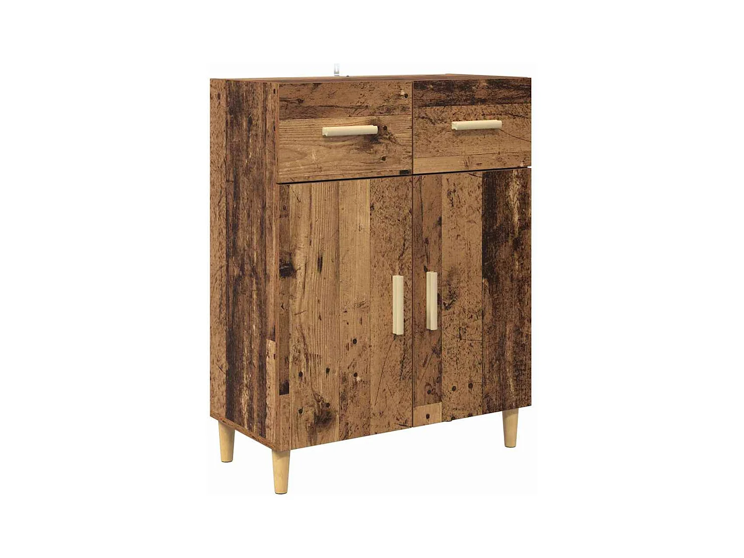 Credenza in legno antico 34 x 69,5 x 89 cm Legno ingegnerizzato