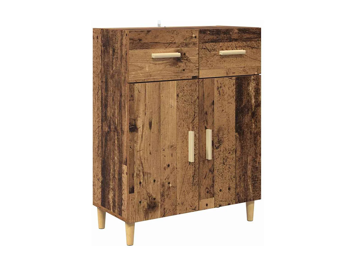 Dressoir Antiek hout 34 x 69,5 x 89 cm Bewerkt hout