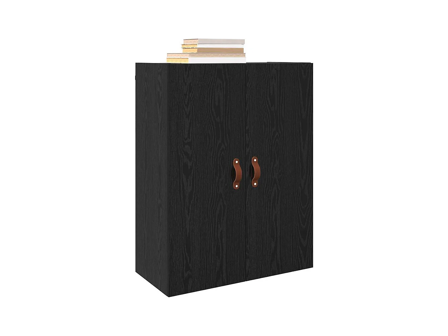 Pensile nero 69,5 x 34 x 90 cm Legno ingegnerizzato