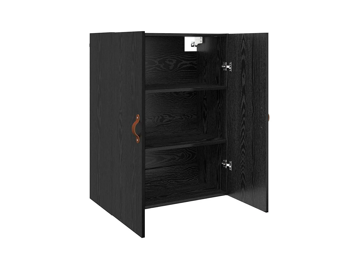 Pensile nero 69,5 x 34 x 90 cm Legno ingegnerizzato