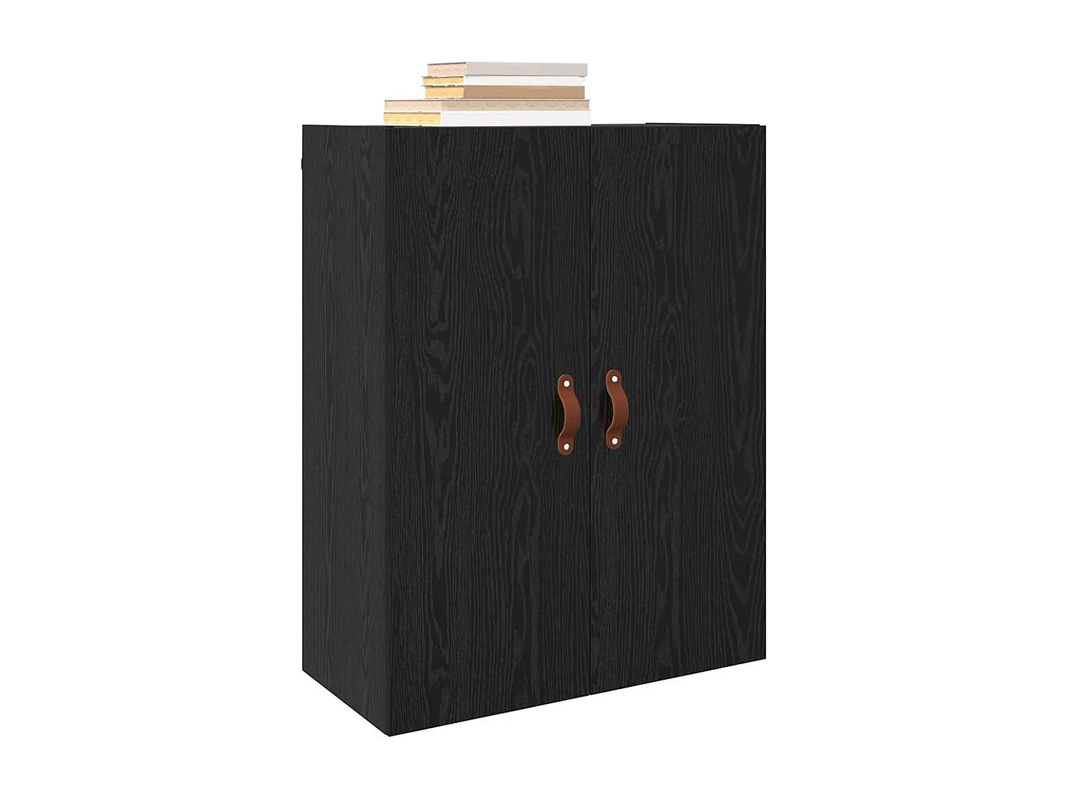 Pensile nero 69,5 x 34 x 90 cm Legno ingegnerizzato