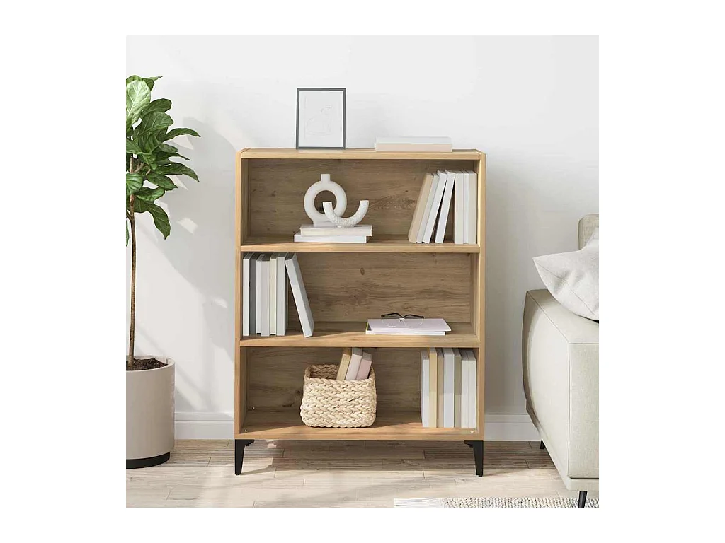 Buffet chêne artisanal 32,5 x 69,5 x 90 cm Bois d'ingénierie