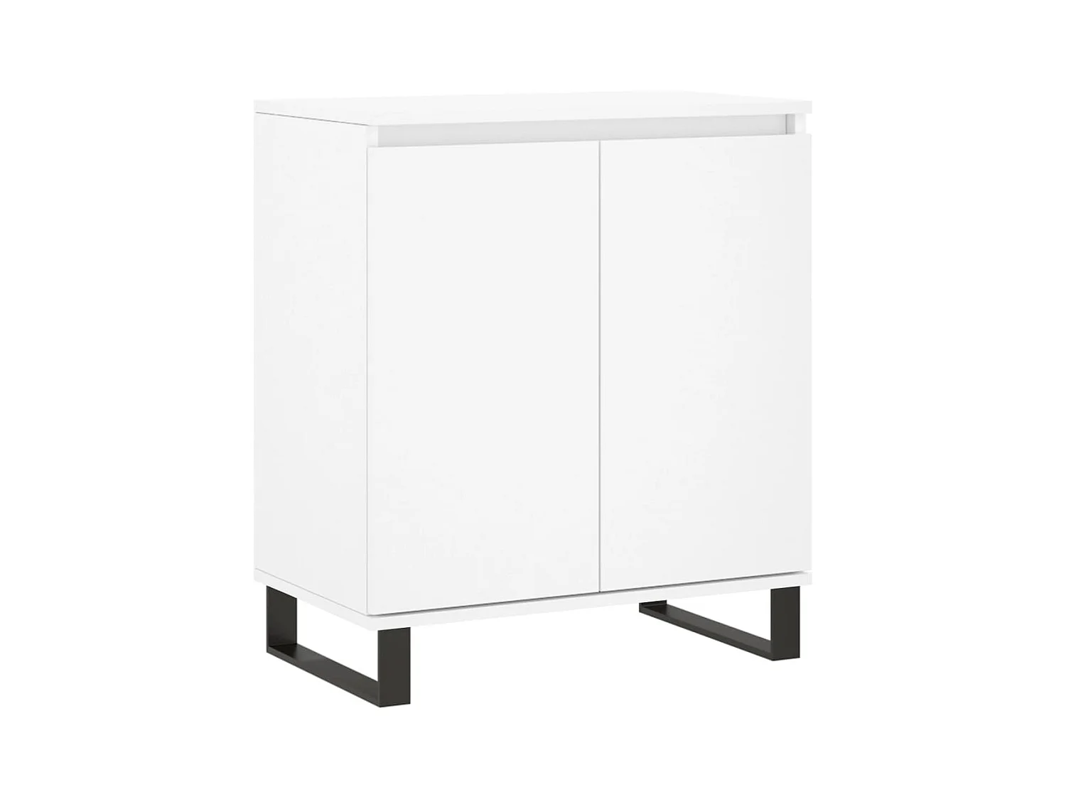 Buffet Blanc 60x35x70 cm Bois d'ingénierie