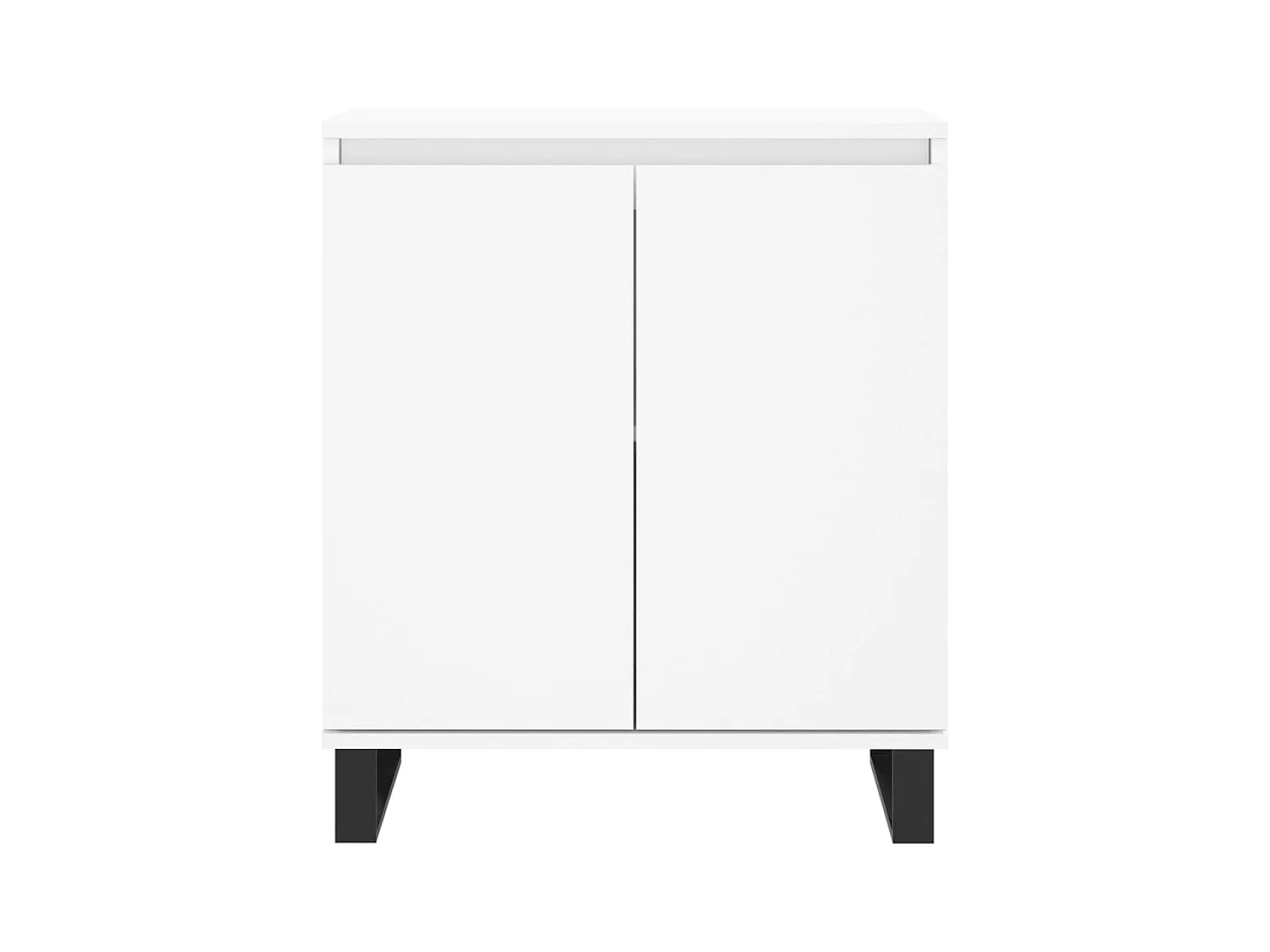 Buffet Blanc 60x35x70 cm Bois d'ingénierie