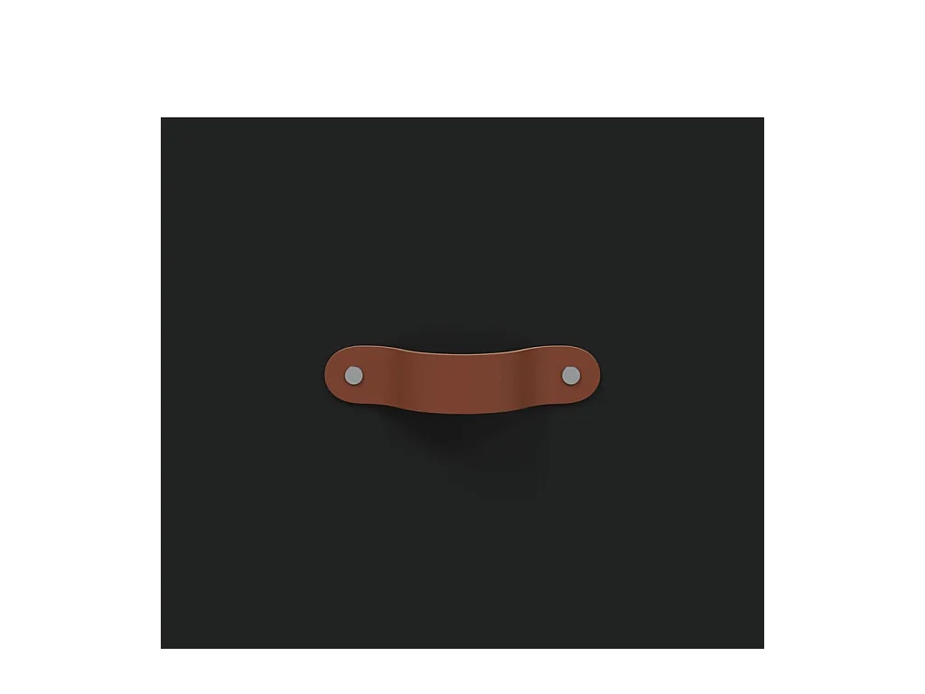 Zwarte hoge dressoir 69,5x34x180 cm Bewerkt hout