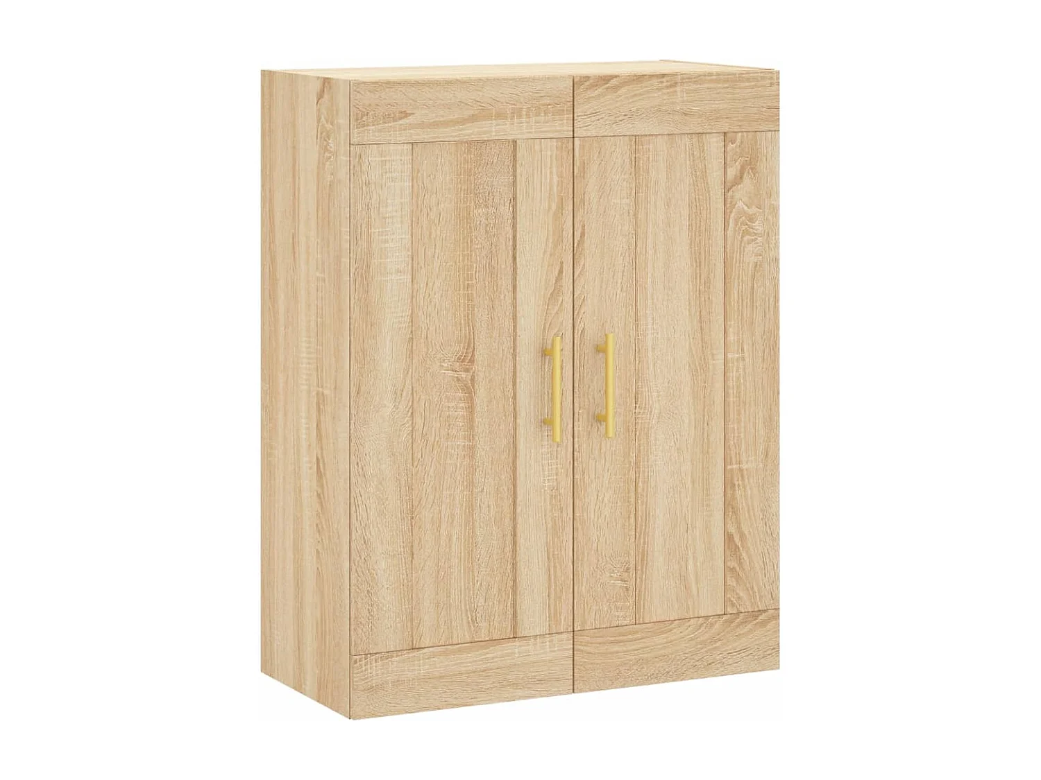 Buffet haut Chêne sonoma 69,5x34x180 cm Bois d'ingénierie