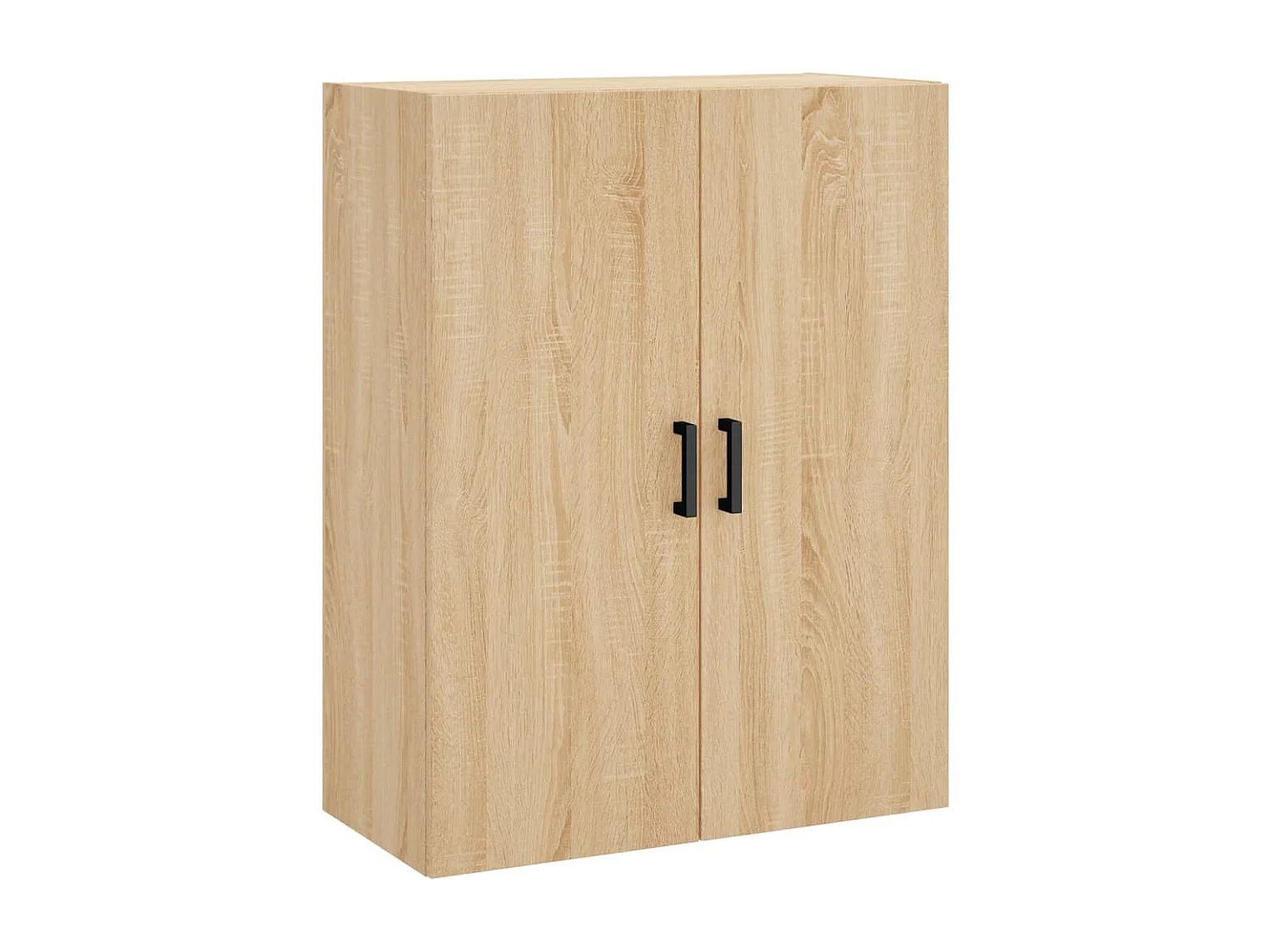 Credenza alta in rovere Sonoma 69,5x34x180 cm Legno ingegnerizzato