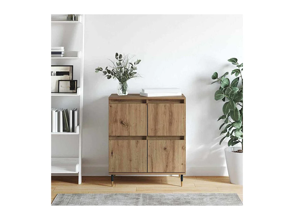 Buffet Marron 60 x 35 x 70 cm Bois d'ingénierie