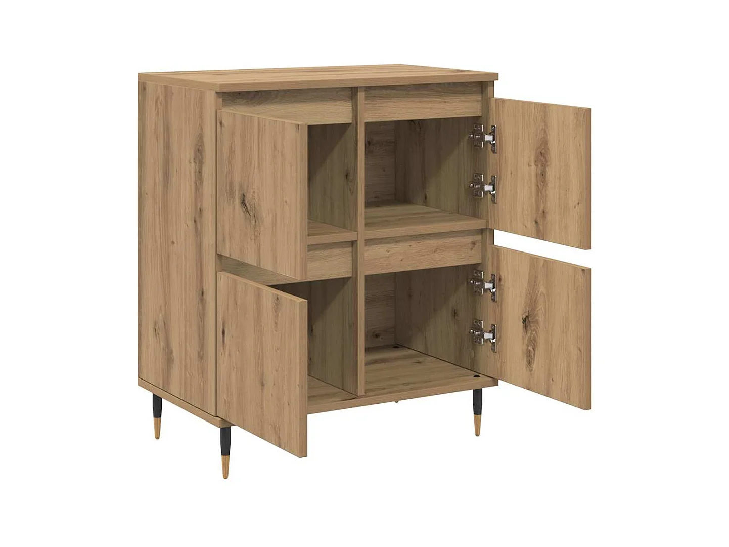 Buffet Marron 60 x 35 x 70 cm Bois d'ingénierie