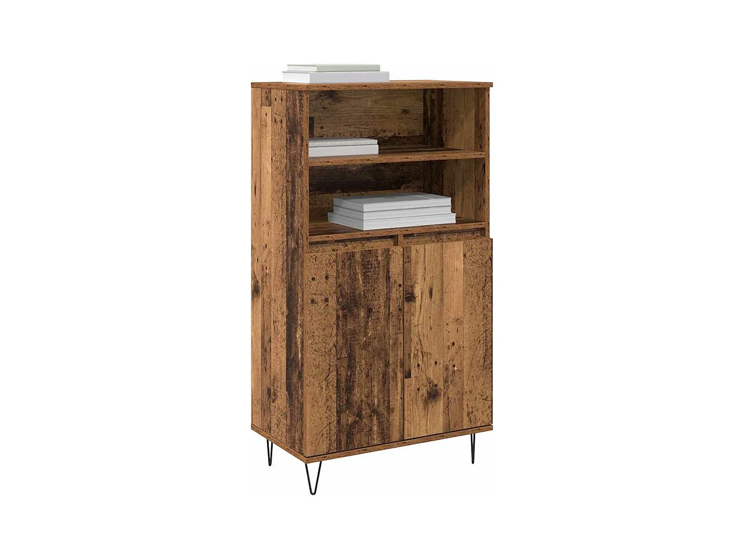 Haut Armoire Marron 60 x 36 x 110 cm Bois d'ingénierie