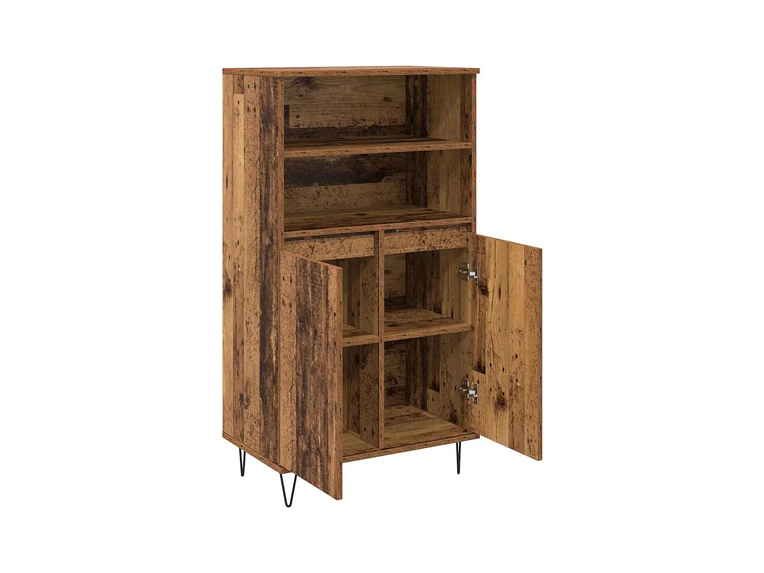 Haut Armoire Marron 60 x 36 x 110 cm Bois d'ingénierie