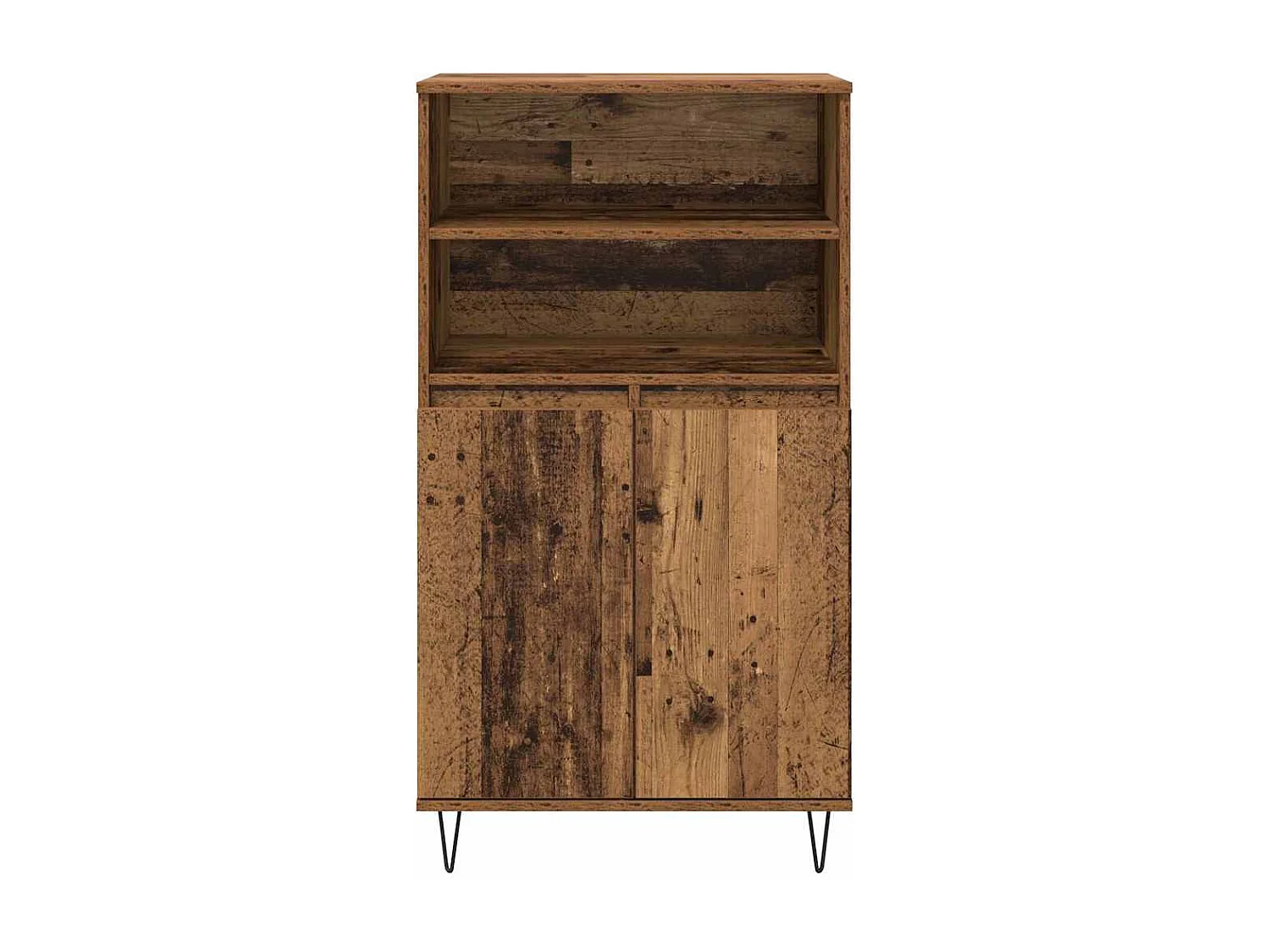 Haut Armoire Marron 60 x 36 x 110 cm Bois d'ingénierie