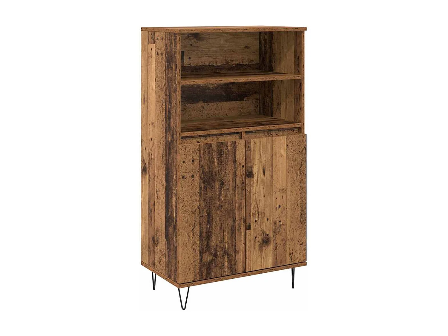 Haut Armoire Marron 60 x 36 x 110 cm Bois d'ingénierie