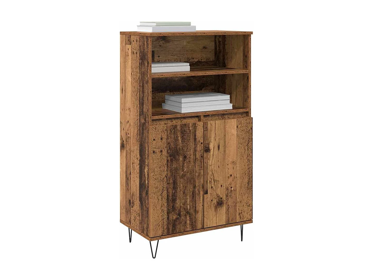 Haut Armoire Marron 60 x 36 x 110 cm Bois d'ingénierie