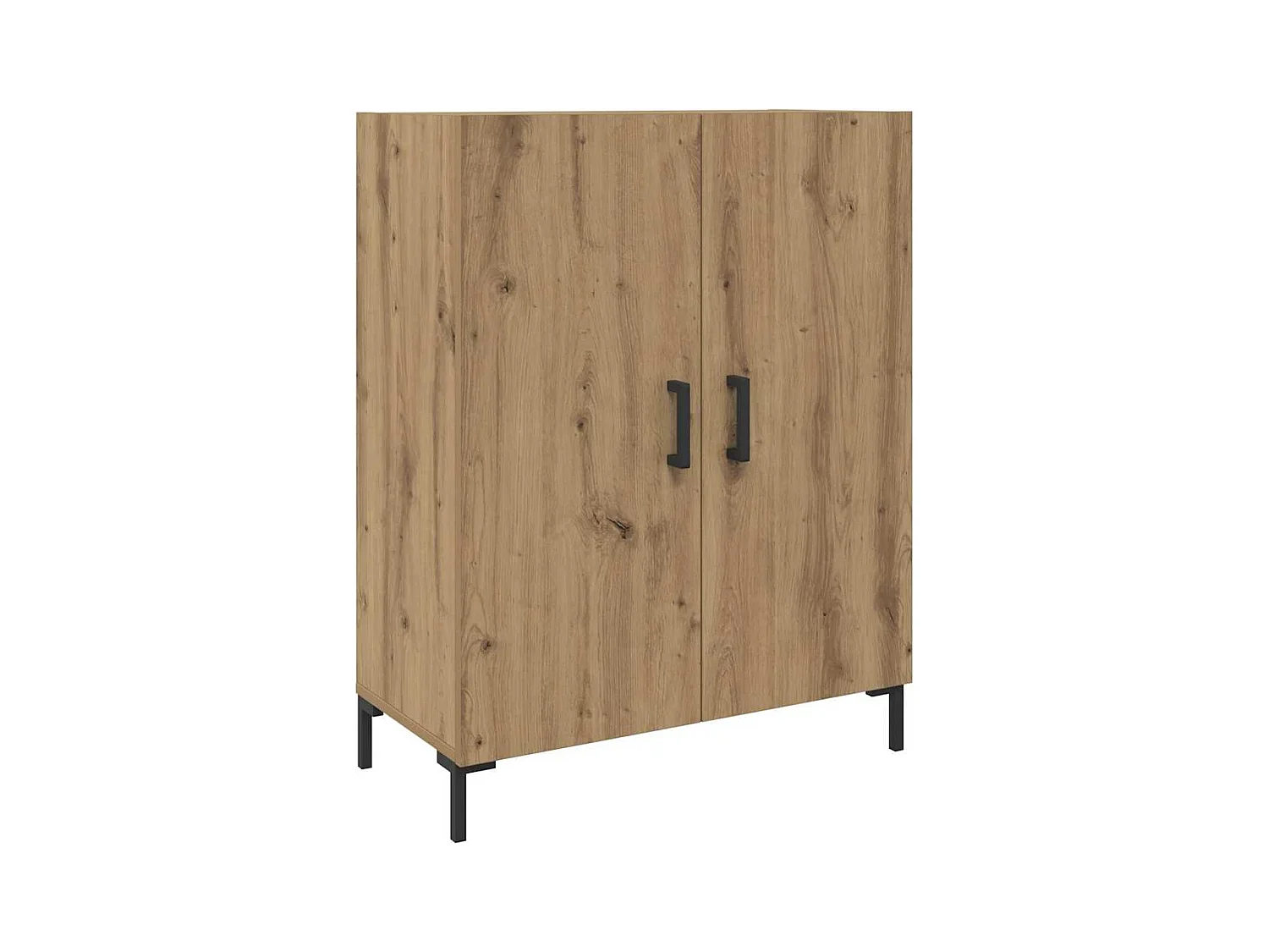 Haut Armoire chêne artisanal 69,5 x 34 x 180 cm