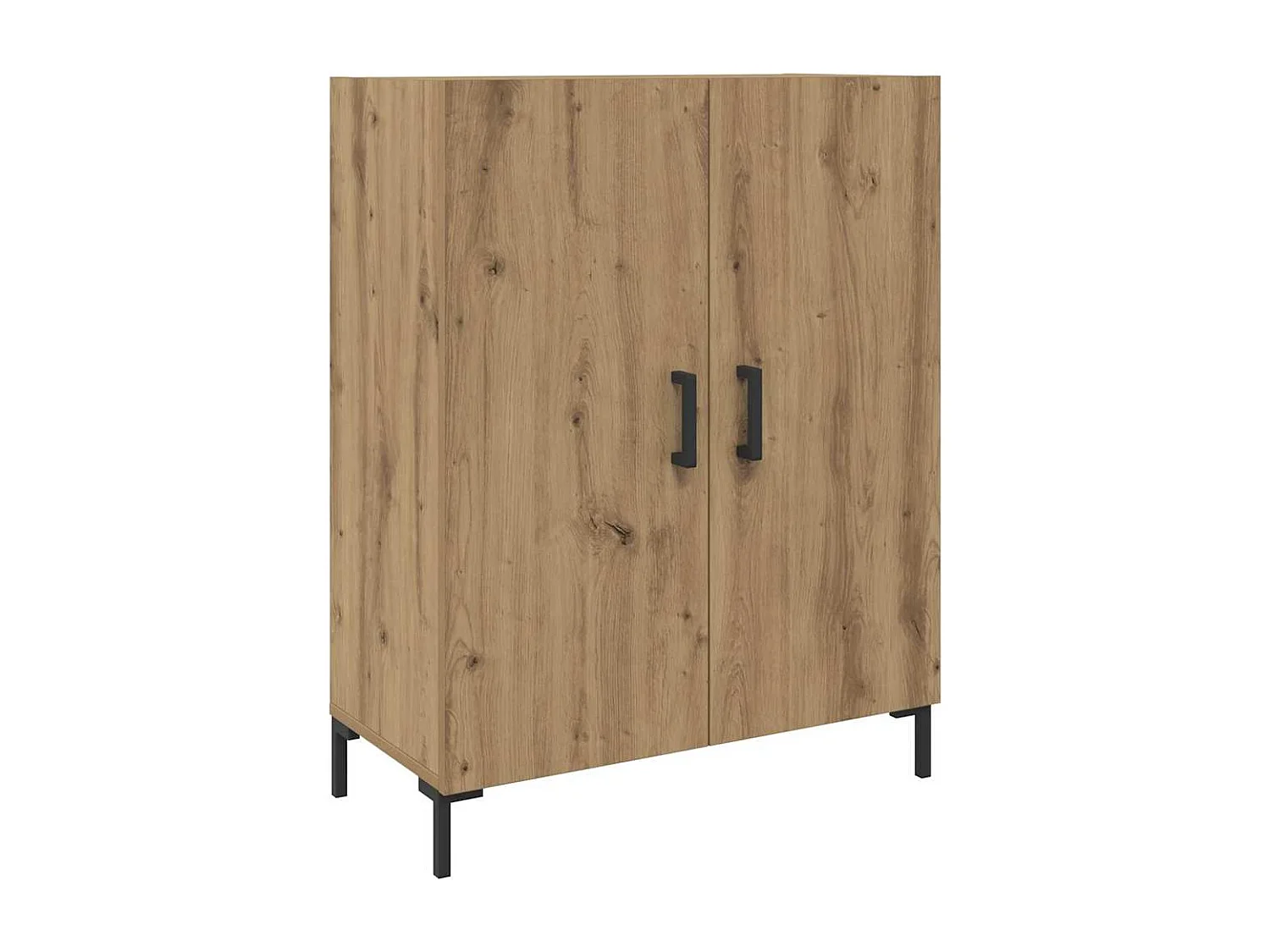 Haut Armoire chêne artisanal 69,5 x 34 x 180 cm